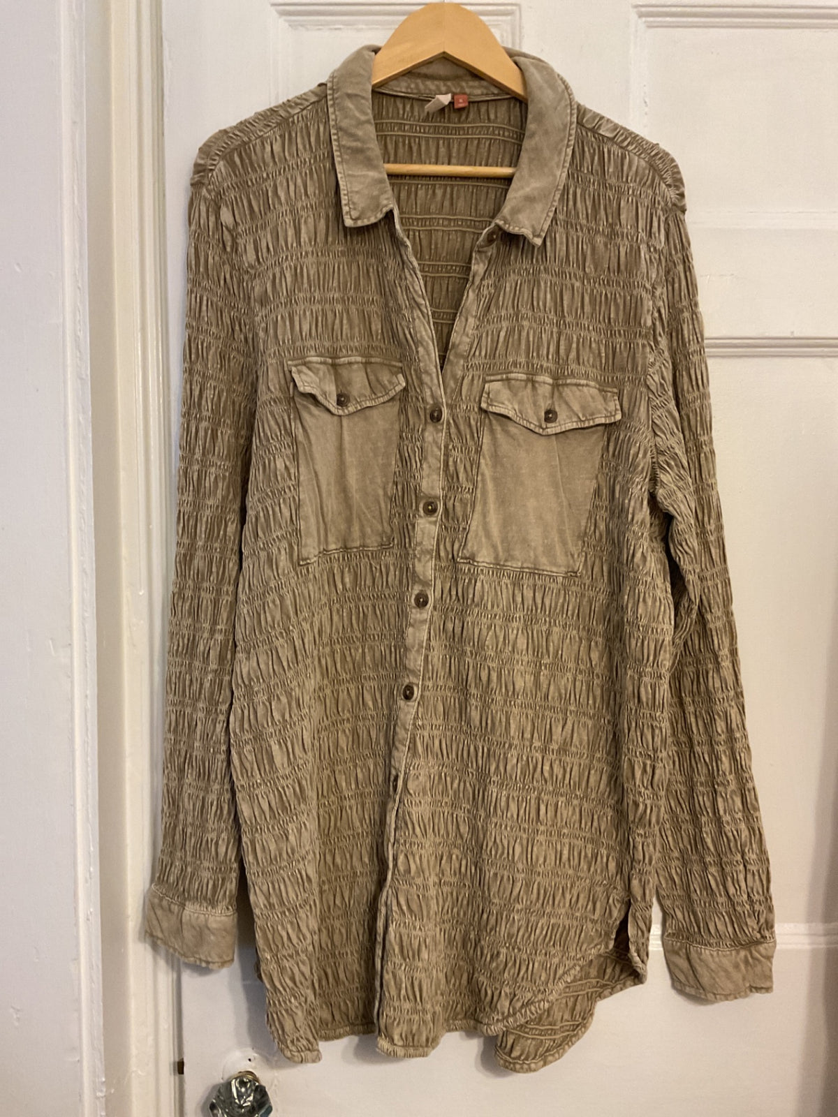 Anthropologie Pilcro Shirt XL Very Good