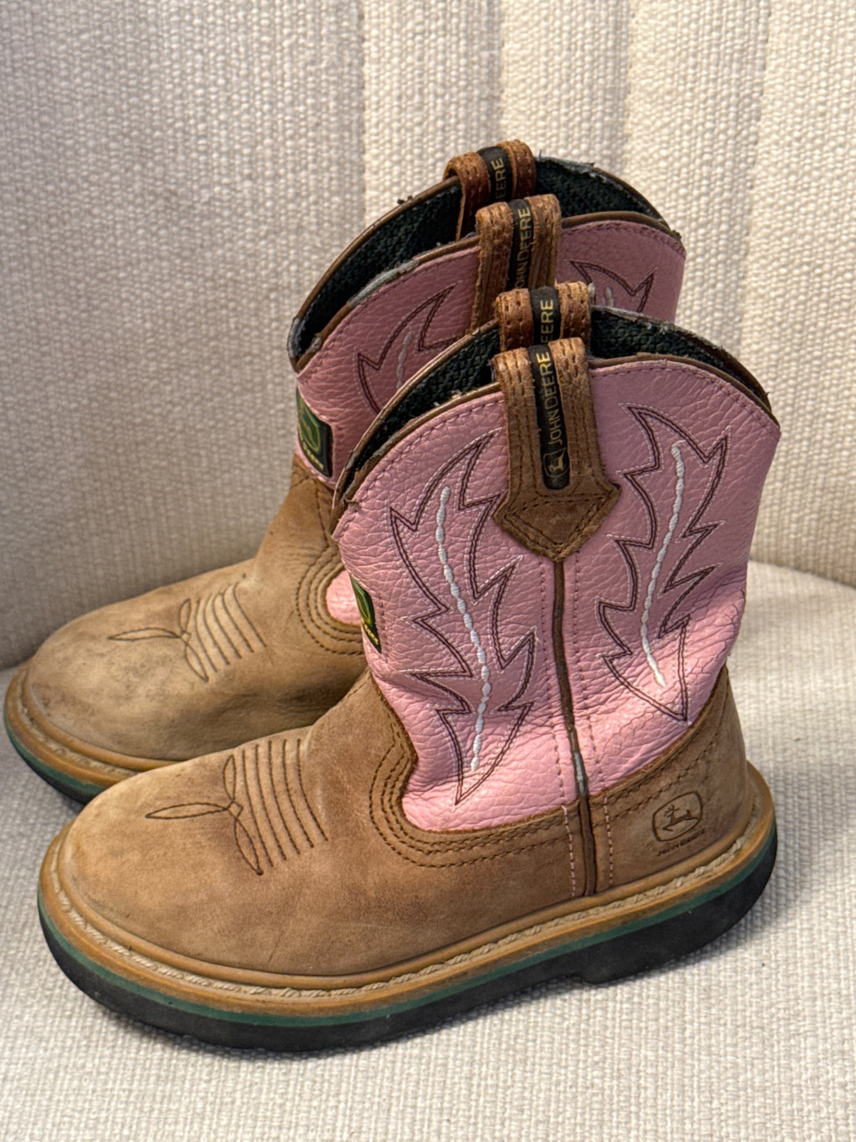 John Deere Boots 9.5 Good