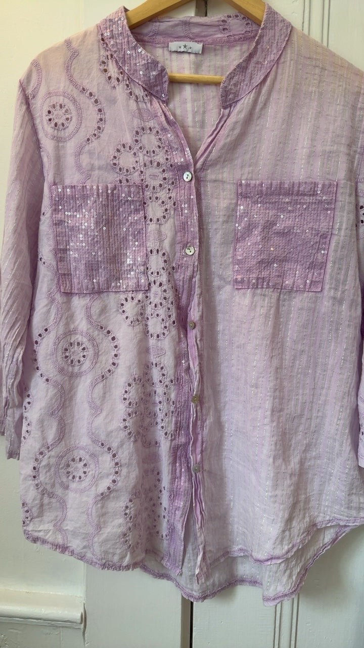 Made in Italy Shirt M Very Good