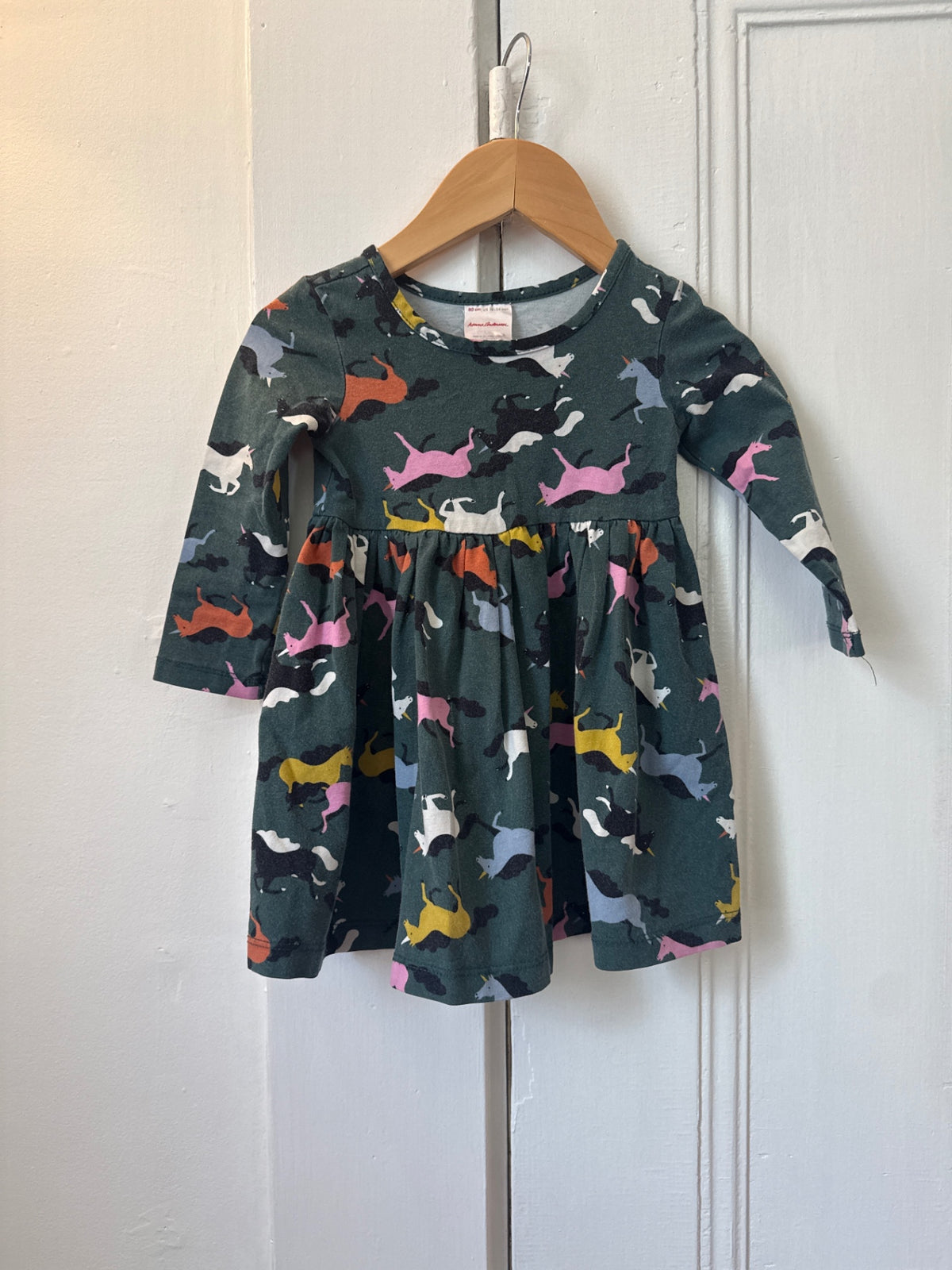 Hanna Andersson Dress 18-24 mo. Good