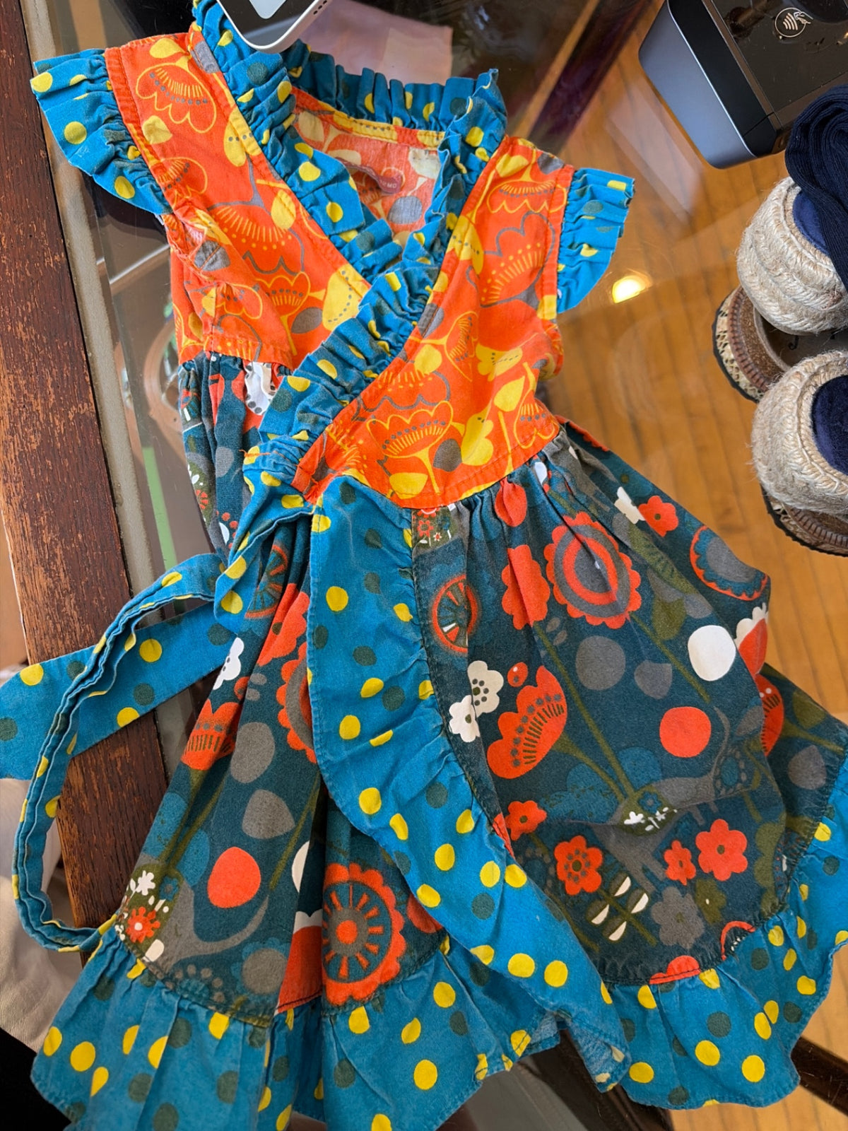 Jelly the pug Dress 12 mo. Good