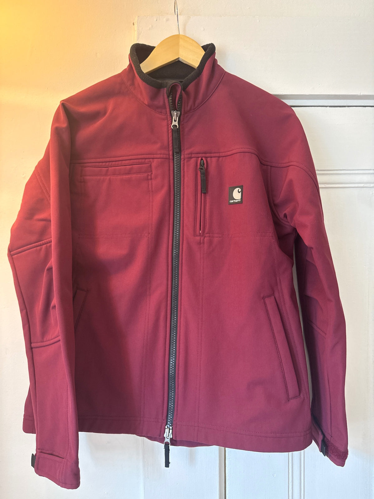 Carhartt Burgundy Soft shell Outerwear M Very Good