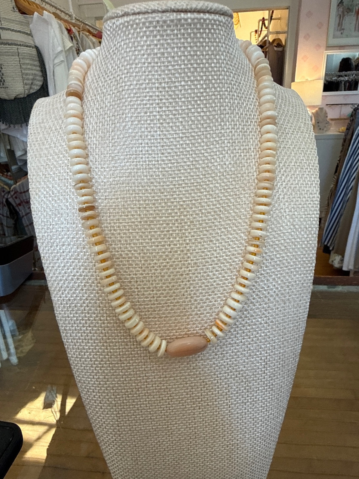 b.hive jewels shell necklace