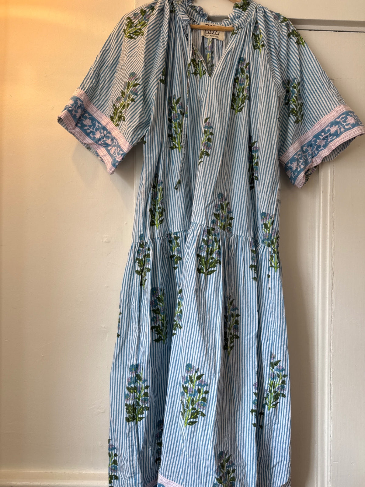 SZ Blockprints Dress L AS IS