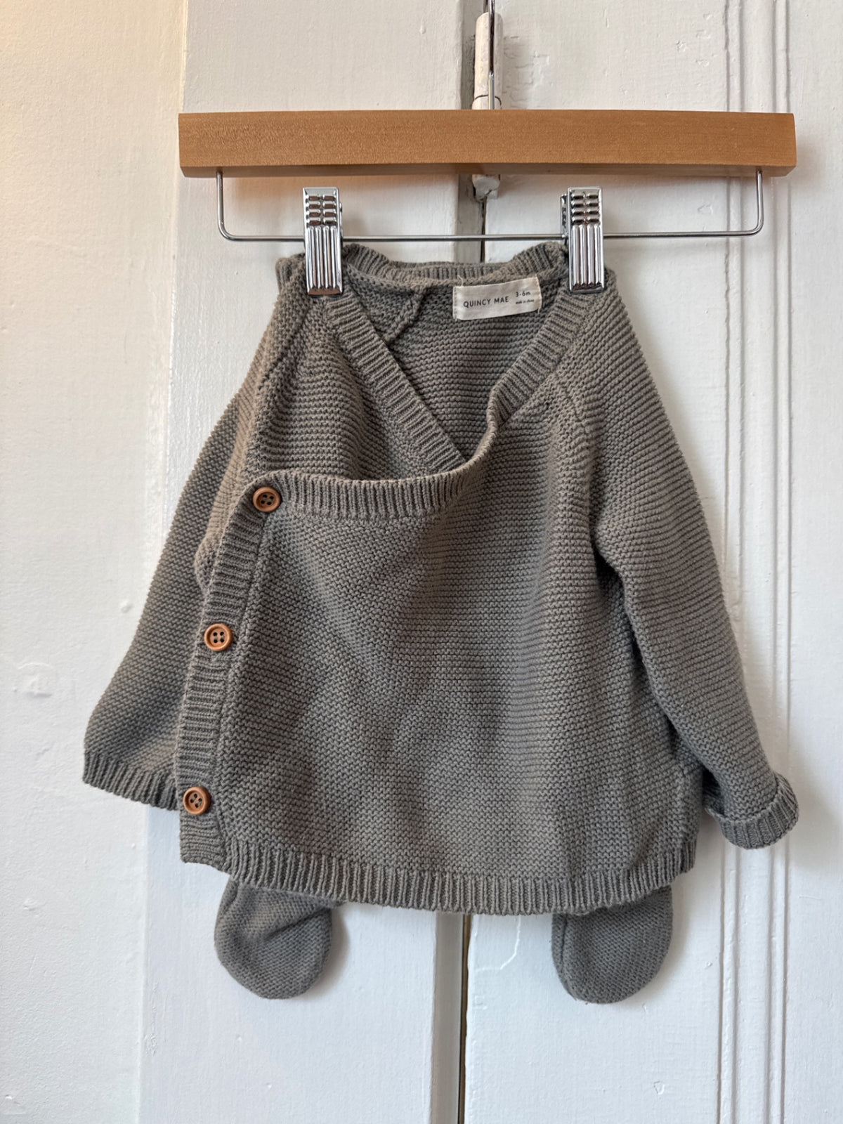 QUINCY MAE Matching Set 3-6 mo. Very Good