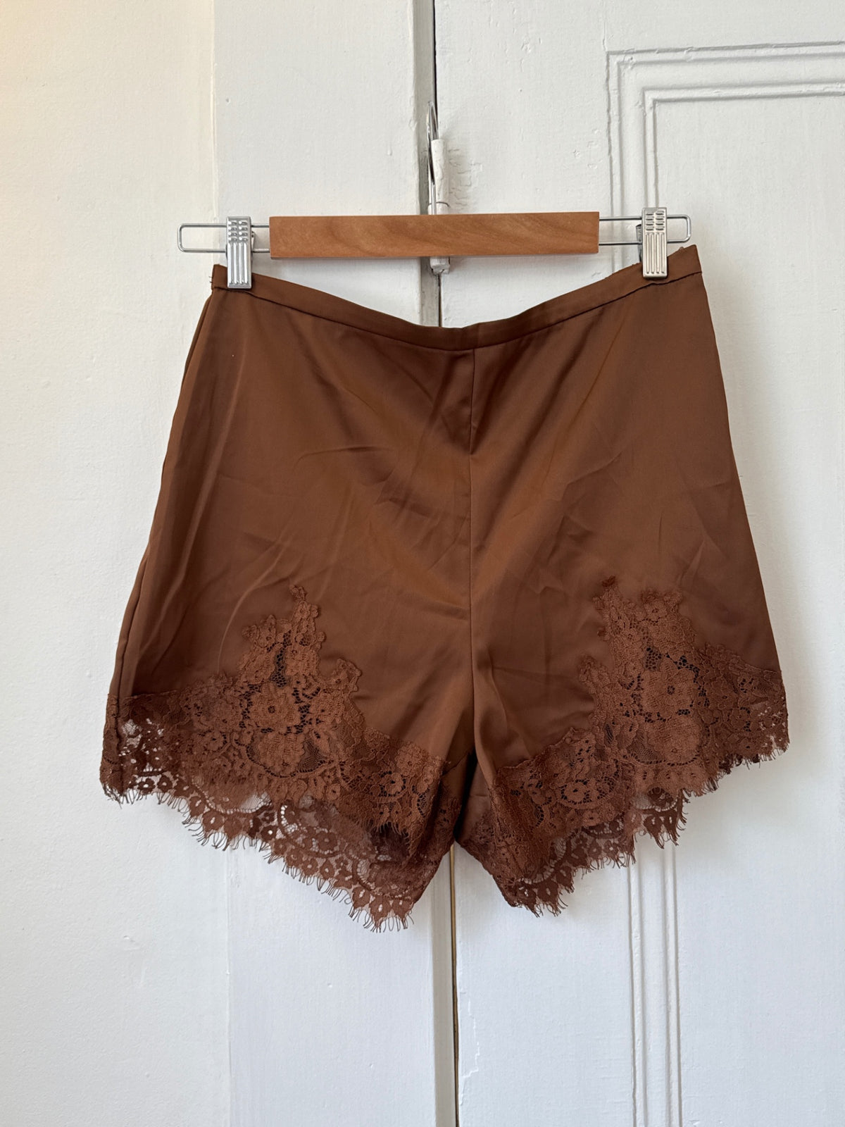 Unbranded Brown Silky Shorts Very Good