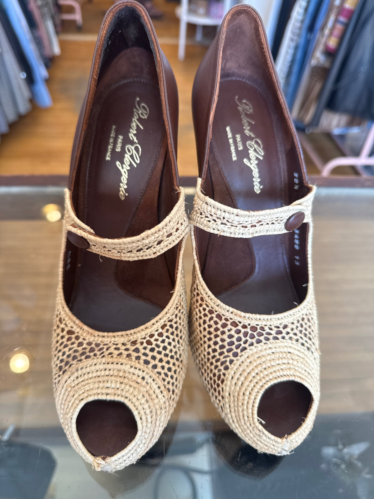 Robert Clergerie Shoes 38 1/2 AS IS