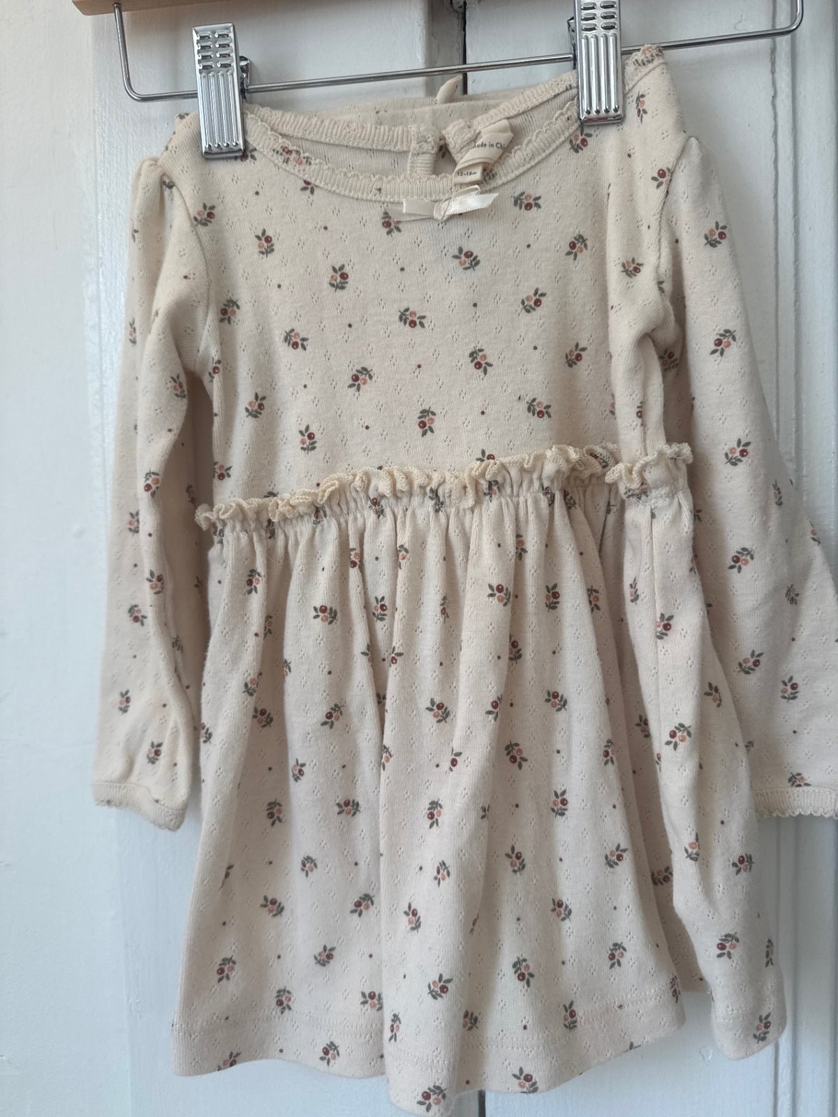 Quincy Mae Dress 12-18 mo. Very Good