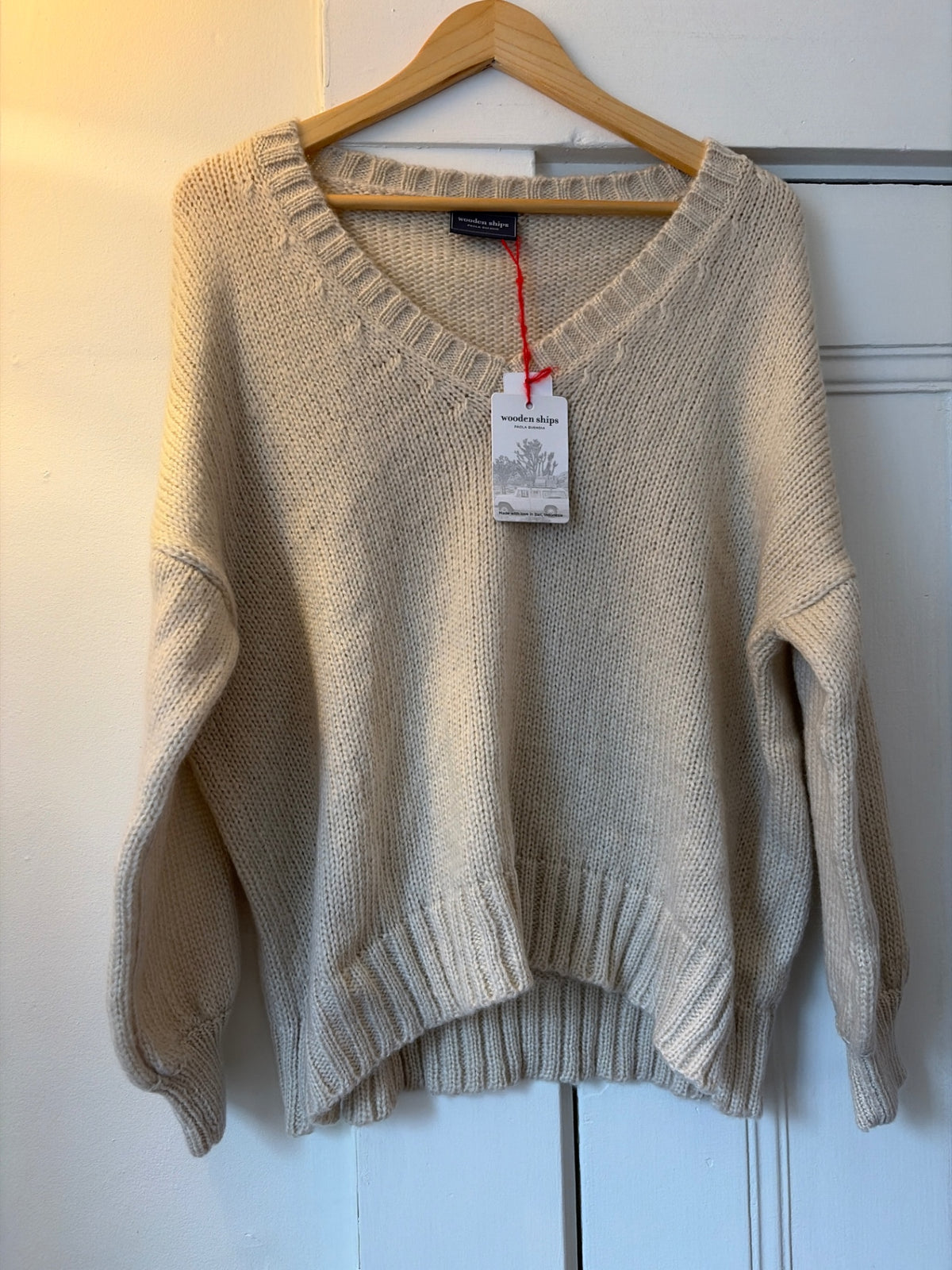 wooden ships Sweater S New with tags