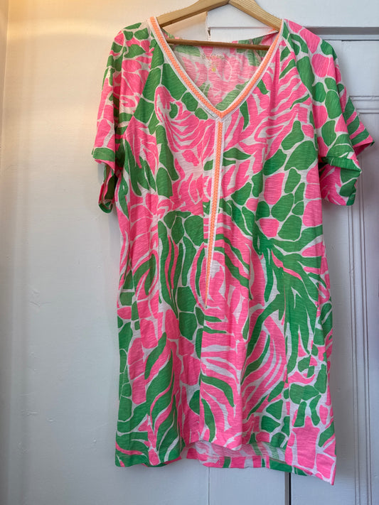 Lilly Pulitzer Dress L Very Good