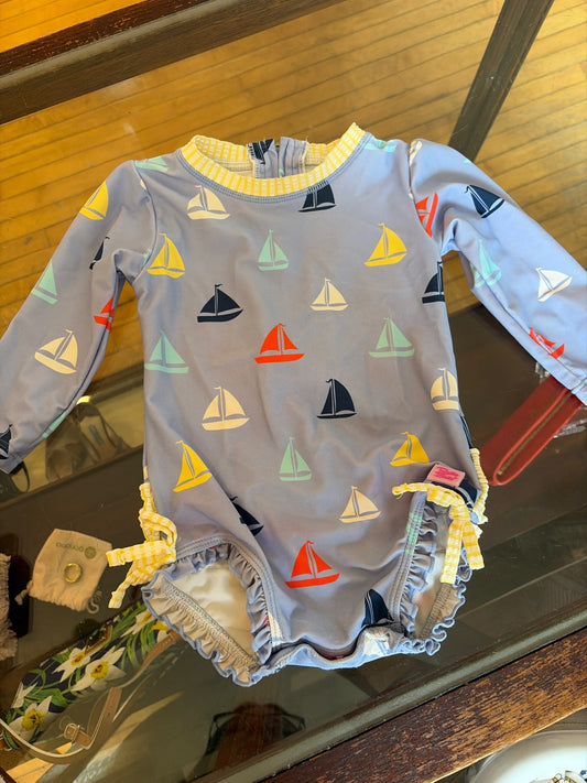 Ruffle Butts Swimwear 12-18 mo. Very Good