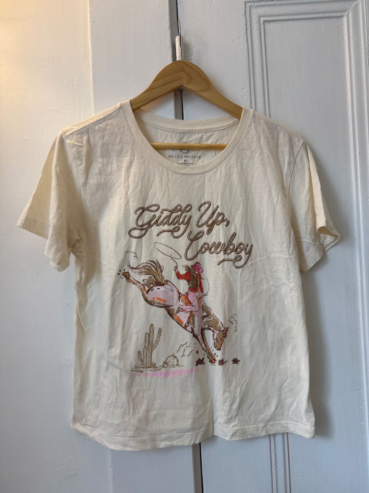 Hills & Valleys T-Shirt M Very Good