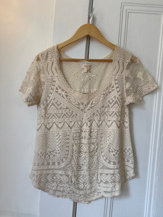 Anthropologie Meadow Rue Top One size Very Good