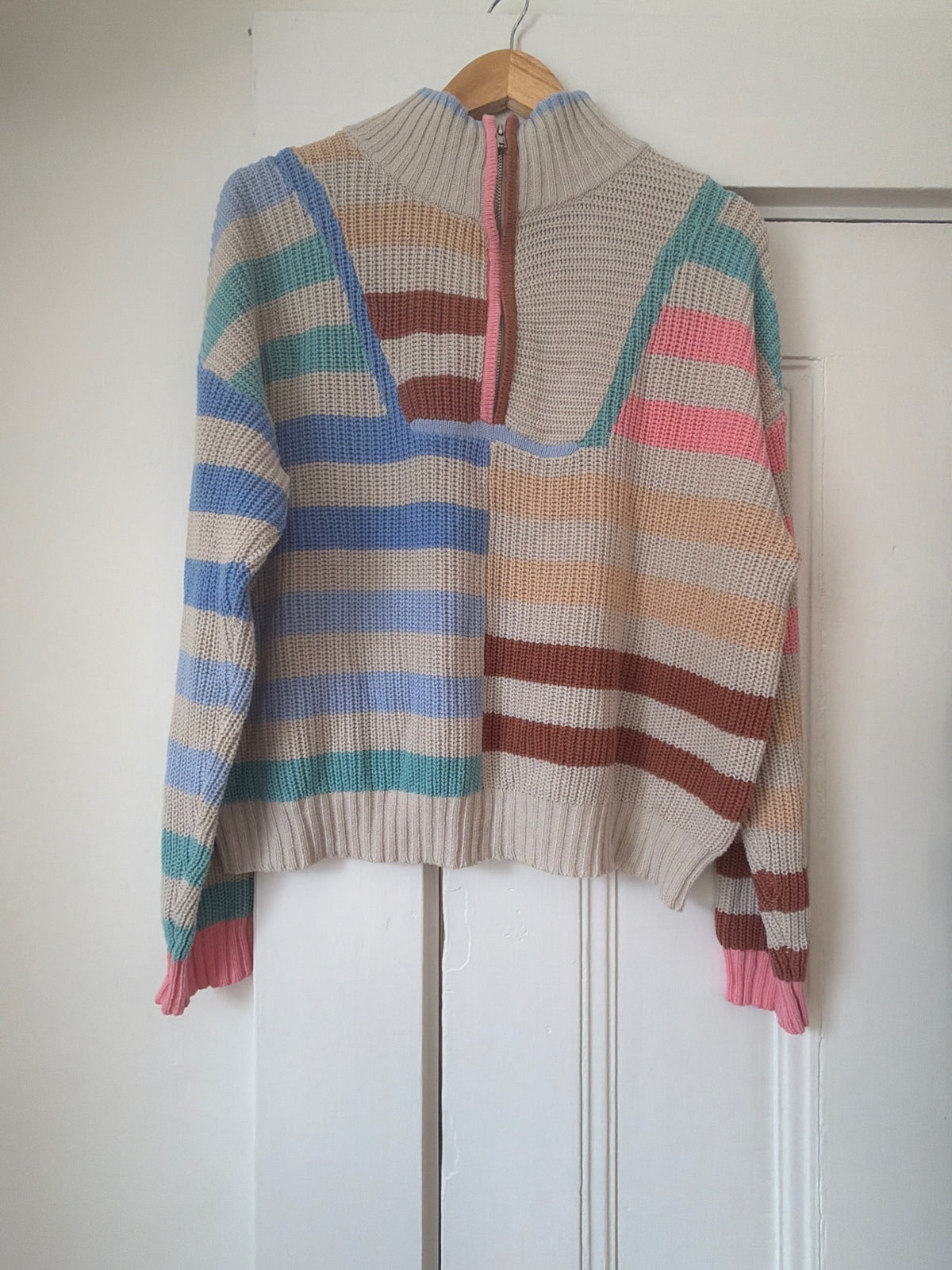 Anthropologie Flat White Sweater S Good