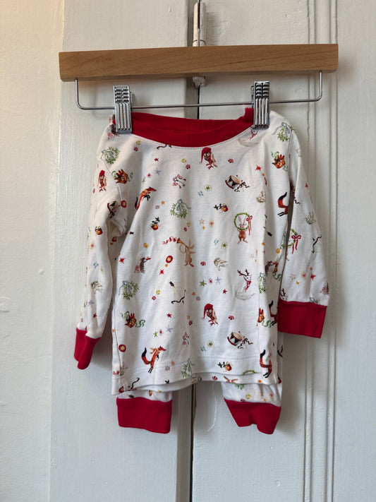 LAKE Pajamas 12-18 mo. Very Good