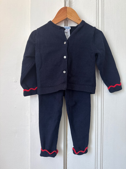 Jacadi matching Set 24 mo. AS IS 