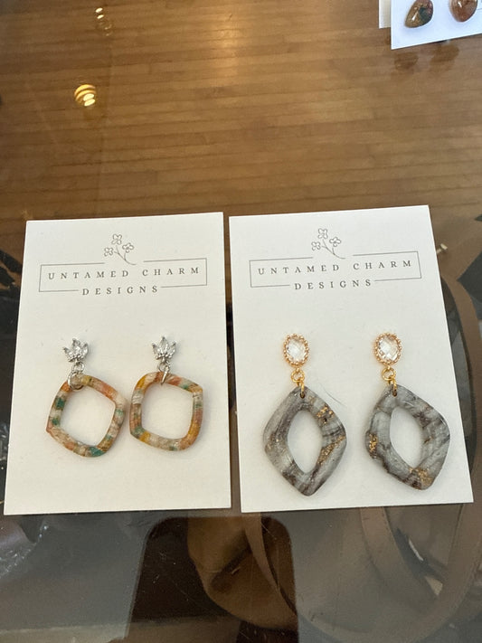 Untamed Charm Designs Earrings New with tags