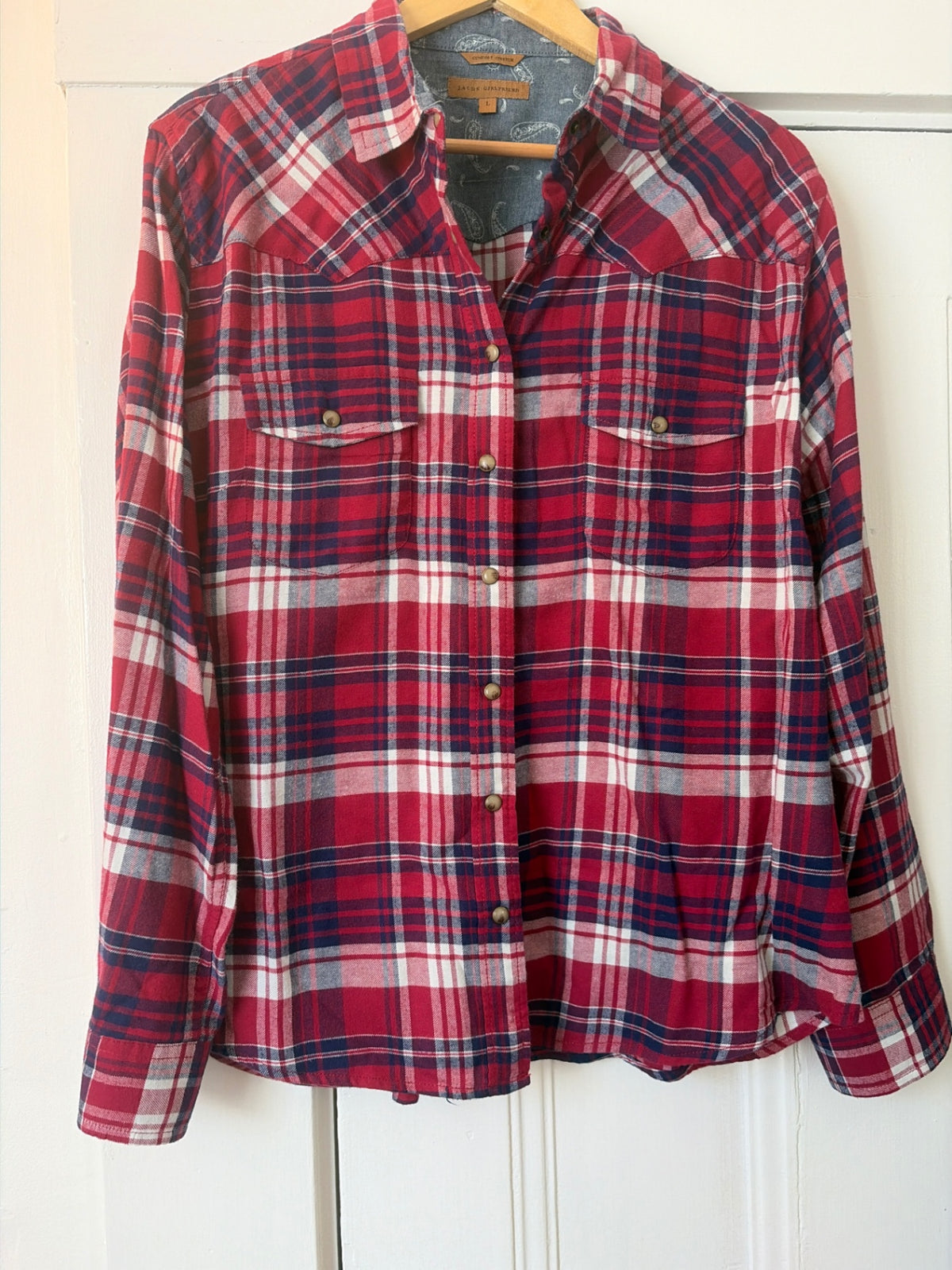 Jack's Girlfriend Shirt L Very Good