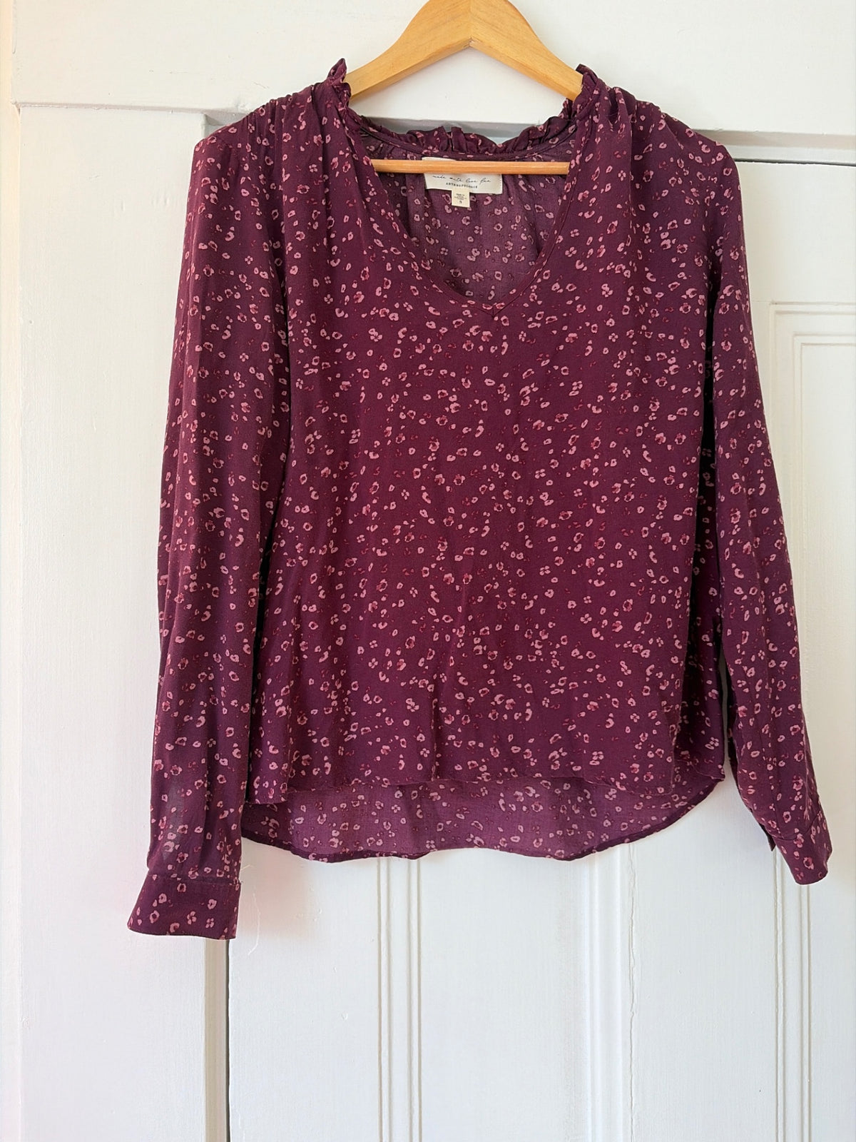 Anthropologie Cloth and Stone Top S Very Good
