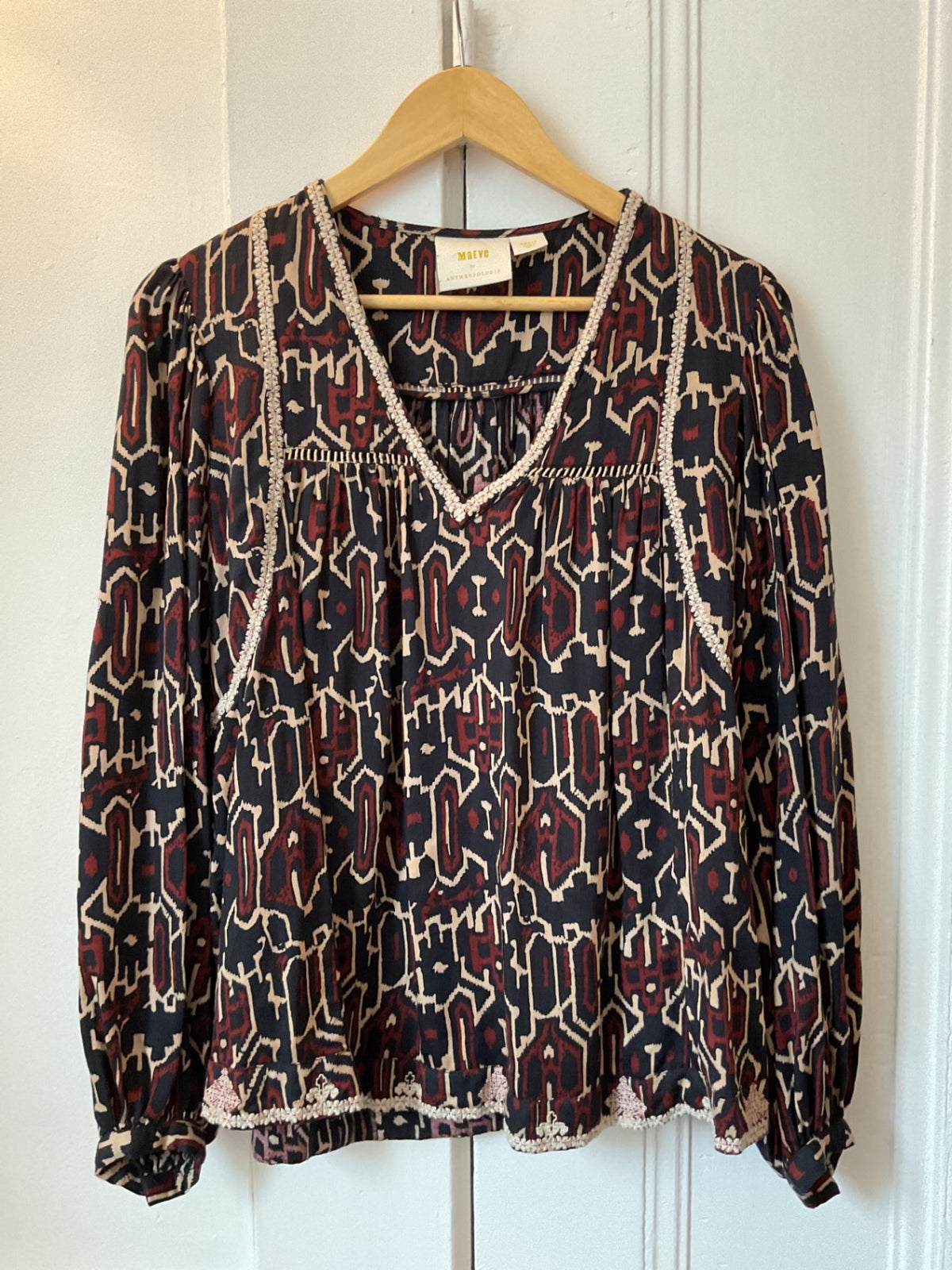 Anthropologie Maeve Top S Very Good