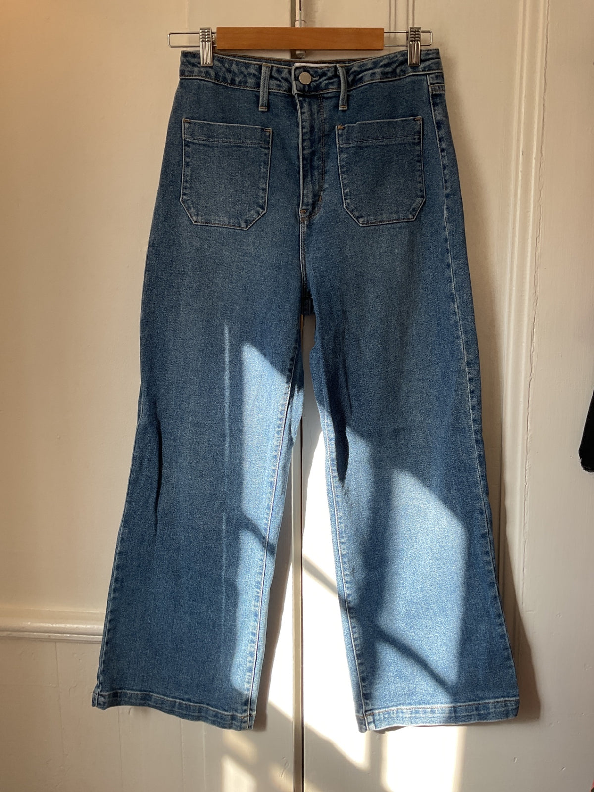 Just Black Denim Pants 29 Very Good