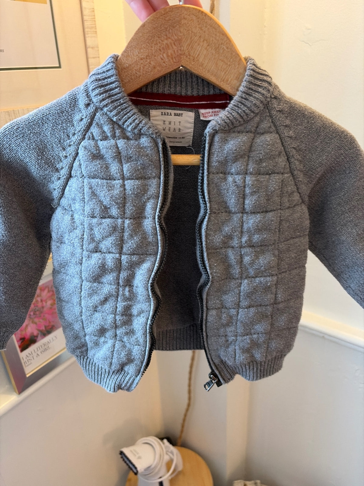 Zara Outerwear 9-12 mo Very Good