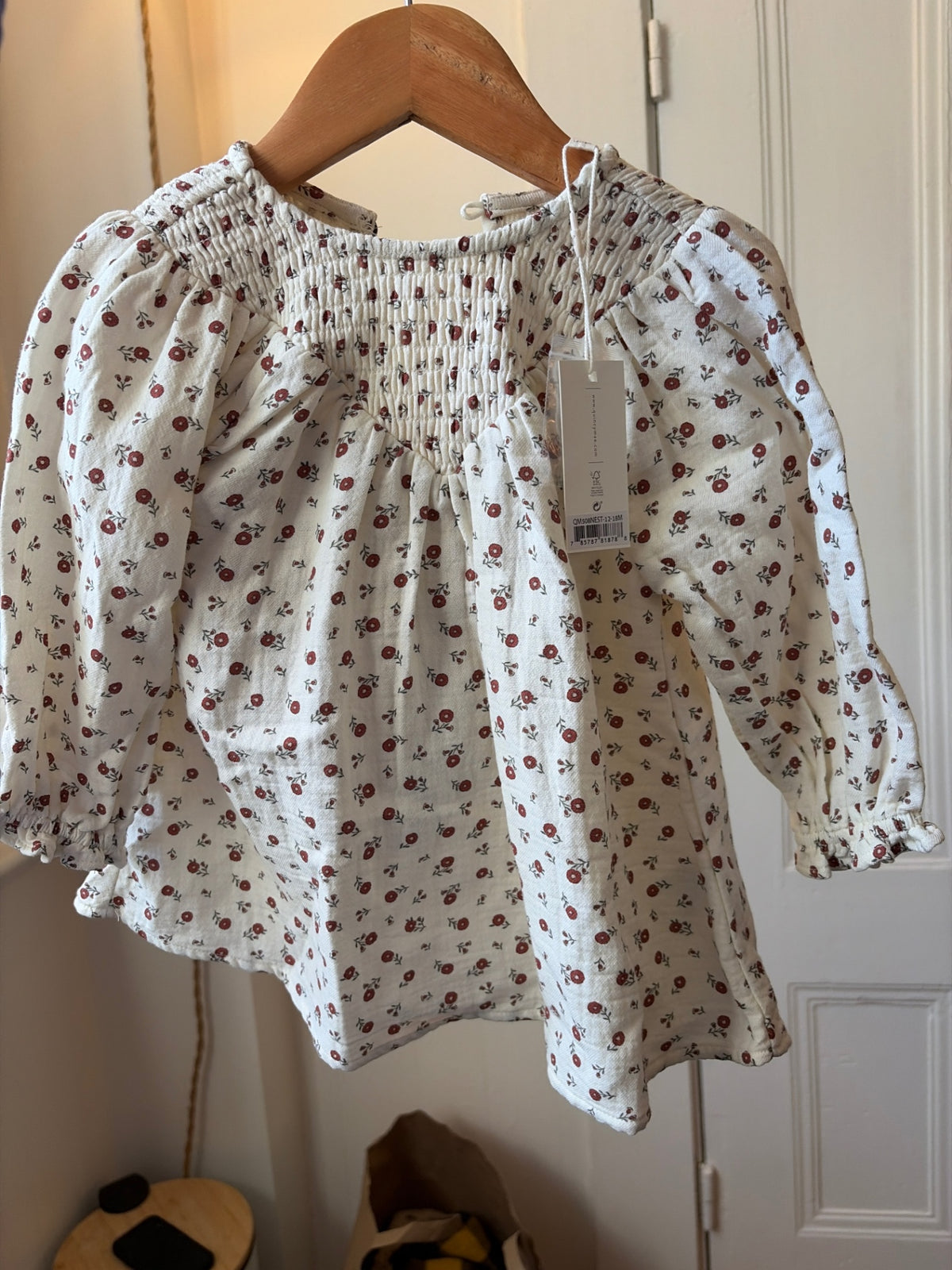 Quincy Mae Top 12-18 mo. New with tags
