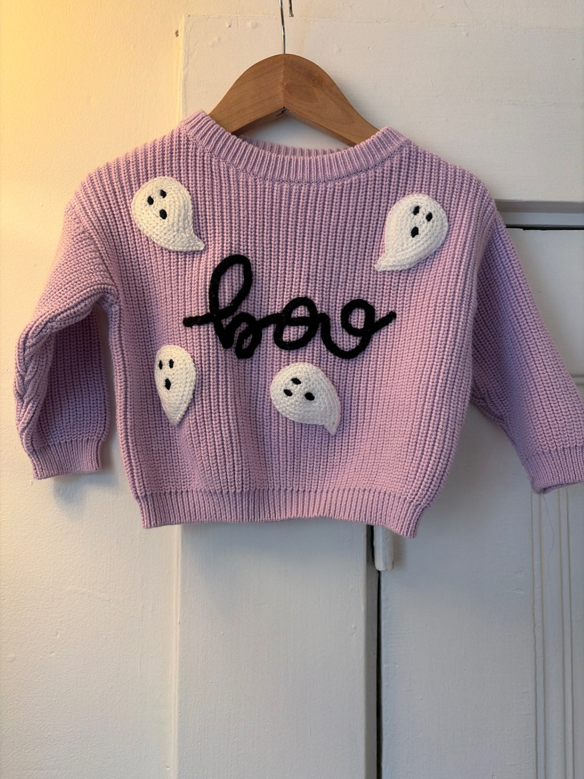 Halloween Sweater 6-9 months Very Good